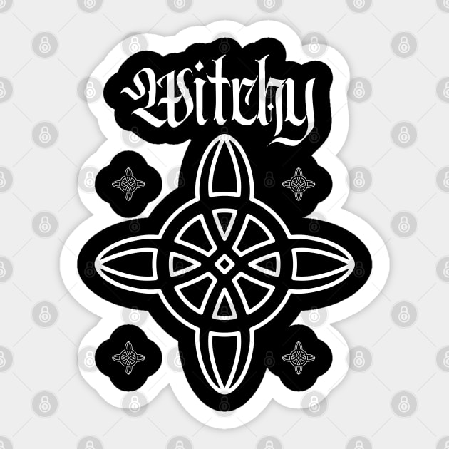 Witchy, Know With symbol Sticker by Klau